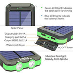 Solar Charger, 20000mAh Solar Power Bank