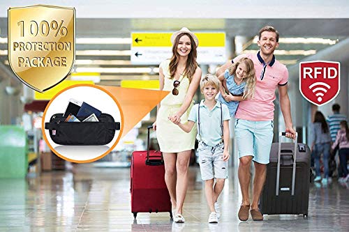 Family Travel Wallet & Passport Holder, RFID Blocking