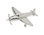 GODINGER SILVER ART Airplane Paper Weight, Silver