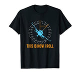 This Is How I Roll Airplane Pilot Shirt Aviation T-Shirt