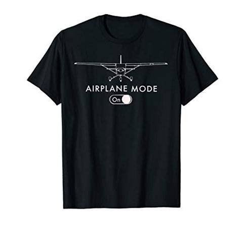 Pilot C172 Flying Gift Airplane Mode T-Shirt