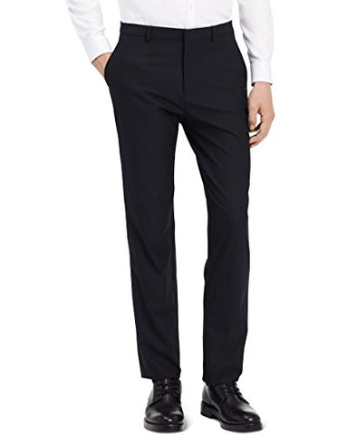 Pilot Uniform Calvin Klein Men's Slim Fit Solid Suit Pants