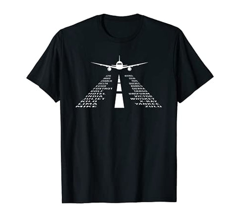 Phonetic Alphabet T-Shirt | Pilot Airplane Shirt