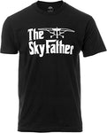The Skyfather | Funny Pilot Humor Aviation T-Shirt