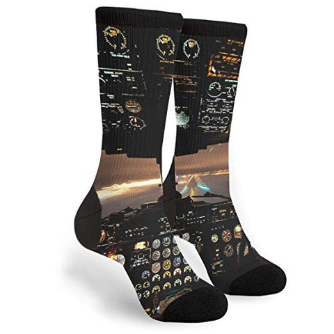 Pilot Novelty Crew Socks