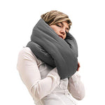 Huzi Infinity Pillow - Travel Neck Scarf Support Pillow