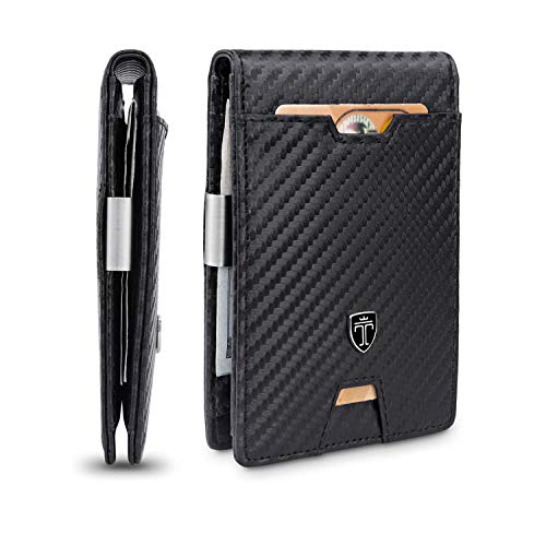 Mens Wallets Slim Wallet with Money Clip RFID India