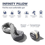 Huzi Infinity Pillow - Travel Neck Scarf Support Pillow