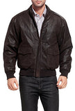 Leathers Men's Air Force A-2 Bomber Jacket
