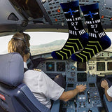 2 Pairs Pilot Socks Aviation