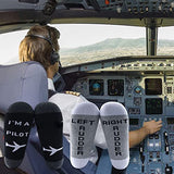 2 Pairs Pilot Socks Left Rudder Right Rudder Socks