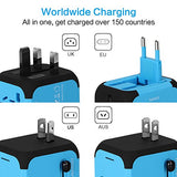 Travel Adapter Uppel Dual USB All-in-one Worldwide