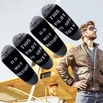 Funny Pilot Quote Socks for Men
